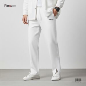 Premium Baggy Trouser (Pure White)